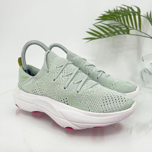 Sorel Explorer Blitz Stride Women's Size 6 Green White Lace Up Sneakers Shoes - Picture 2 of 16